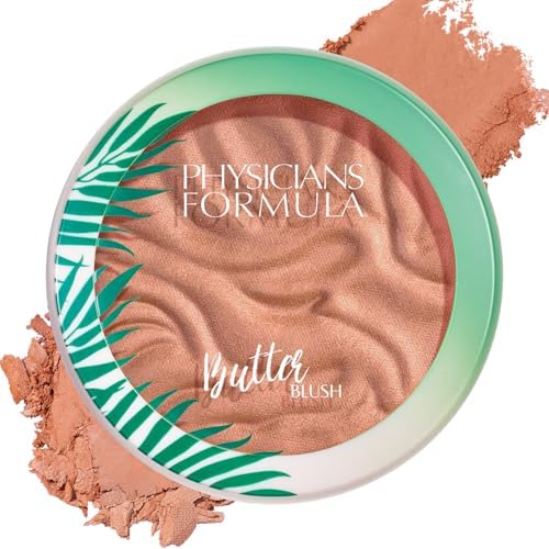 Physicians Formula Murumuru Butter Blush Beachy Peach, Dermatologist Approved, Vegan Physicians Formula