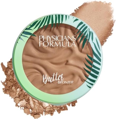 Physicians Formula Murumuru Butter Bronzer, Moisturizing, Nourishing Murumuru Butter for Silky Glow, Dermatologist Tested, Hypoallergenic, Vegan & Cruelty-Free - Brazilian Glow Physicians Formula