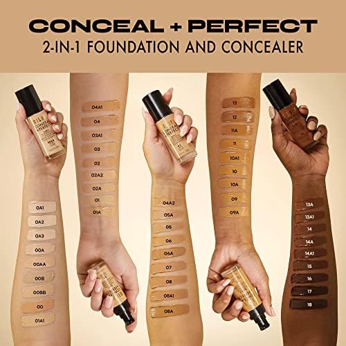 Milani Conceal + Perfect Liquid Foundation - Light Natural, 1 Fl. Oz. Milani