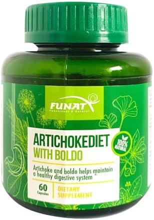 ARTICHOKEDIET with Boldo | ALCACHOFA CON Boldo | Herbal Supplement for Slimming and Digestion - 60 Capsules (Капсулы) FULL OF NATURE FUNAT