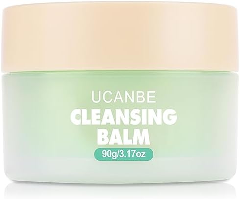 UCANBE Cleansing Balm Makeup Remover - 3.17oz, Natural Gentle, Deep Cleaning, Makeup Cleansing Balm for Waterproof Eye Face Lip Makeup, Made for All Skin Types UCANBE