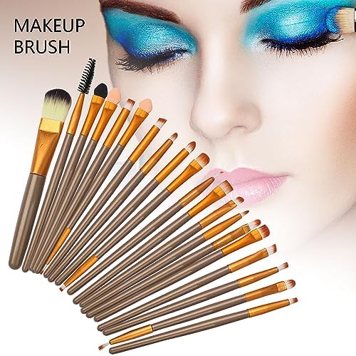 All in One Makeup Kit for Makeup storage bag 2X14 Colors Eyeshadow Palette Liquid Foundation Eyeliner Pencils Contouring Stick Lip Gloss Eyebrow Pencils 20Pcs Makeup Brushes etc For Women Girls Teens (Black) MTDXILTAI