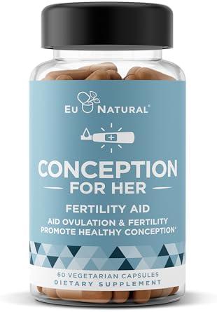 Conception For Him – Fertility Supplements for Men, Male Fertility Booster & Prenatal – Optimal Sperm Count, Motility Strength – Ashwagandha, Folate Folic Acid,Magnesium & Zinc – 60 Veg Soft Capsules (Капсулы) Eu Natural