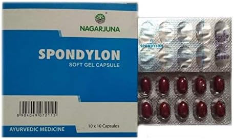 Spondylon Capsule Pack Of 2 (10 cap. Each) Nagarjuna Herbal Concentrate