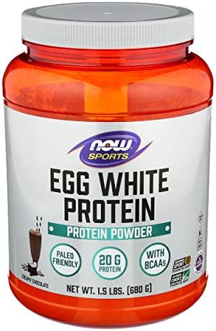 Now Foods, Egg White Protein Chocolate, 24 Ounce NOW Foods