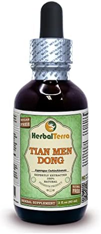 Tian Men Dong, Asparagus (Asparagus Cochinchinensis) Tincture, Dried Root Powder (Порошок) Liquid Extract (Жидкий экстракт) 2 oz (Унции) Herbal Terra LLC