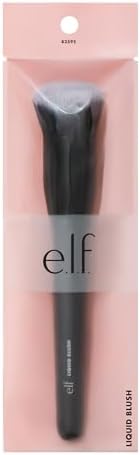 e.l.f. Camo Liquid (Жидкость) Blush Brush, Angled Blush Brush Ideal For Applying & Blending Colors On Cheeks, Soft, Dense Bristles, Vegan & Cruelty-free E.l.f.