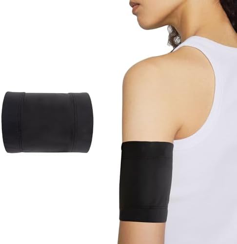 Diabetic Sensor Armband Diabetes Sensor Cover for Insulin Pod Monitoring Systems Omnipod Dexcom Freestyle Libre Protects Insulin Pod During Sports Replace Adhesive Patches Tape (XL) Lklkkc