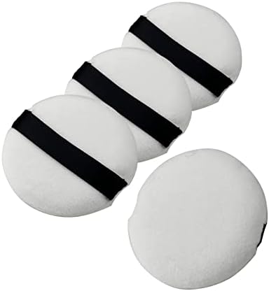 10PCS Powder Puff 2.16 inch Powder Makeup Puffs Pads Makeup with Ribbon Face Powder Puffs for Loose and Foundation Replacement (10PCS Normal Size 2.16 Inch) DELAYNOMORE77