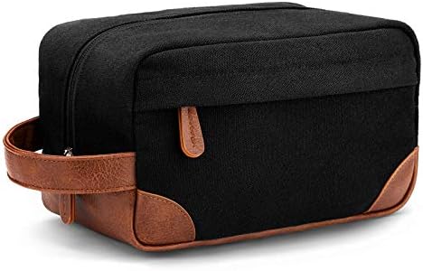 Несессер Vorspack Черный вис Hanging Dopp Kit с большой емкостью и водоотталкивающим канвасом для мужчин Vorspack