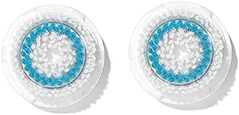 Brush Head Replacements Compatible with Clarisonic Mia 1, Mia 2, Mia Fit, Alpha Fit, Smart Profile Uplift and Alpha Fit, Deep Pore Facial 2 Pack(Deep Pore) Evetree