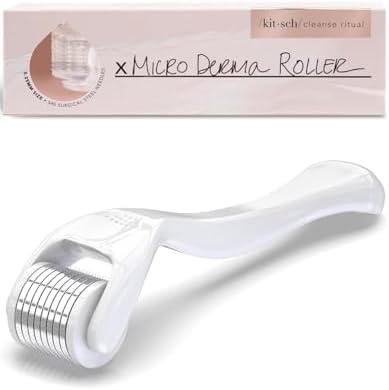 Kitsch Roller for Face | Face Roller Skin Care Tools | Roller for Beard | (White) Kitsch