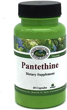 Daily Manufacturing Pantesin® Pantethine (Vitamin B5) Daily Manufacturing