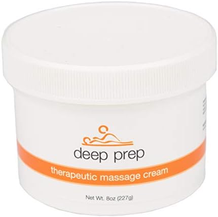 Rolyan Deep Prep Therapeutic Massage Cream, 8 oz Rolyan