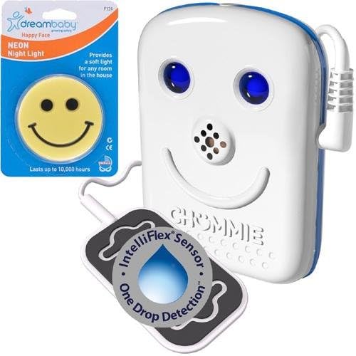 Bedwetting Alarm - Blue with Night Light Chummie