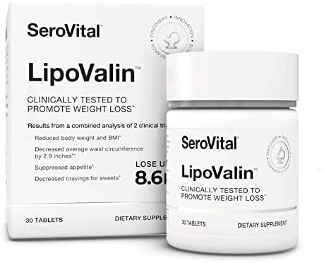 LipoValin для похудения - подавитель аппетита без стимуляторов, 30 таблеток SeroVital