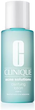 Clinique Acne Solutions Clarifying Lotion Exfoliating Facial Toner With Salicylic Acid | Reduces Oil + Unclogs Pores Clinique