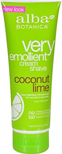 Alba Botanica Moisturizing Cream Shave Coconut Lime - 8 fl oz Alba Botanica