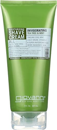 Giovanni Tea Tree & Mint Shave Cream, 7 oz - 1 each. Giovanni