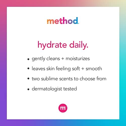 Method Body Wash, Hydrating Coconut Milk, Paraben and Phthalate Free, 18 oz (Pack of 1) Method