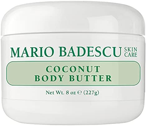 Mario Badescu Coconut Body Butter for All Skin Types | Body Moisturizer for Smooth and Radiant Skin | Formulated with Shea Butter Mario Badescu