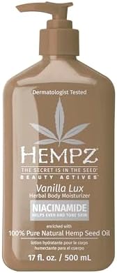 HEMPZ Vanilla Lux Herbal Body Moisturizer 17 oz. Hempz