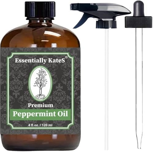 Premium Cinnamon Oil 4 Fl Oz with Huge Dropper and Sprayer - 100% Pure, Natural & Therapeutic - Cleaning, DIY Soap, Diffuser, Aromatherapy, Garden and Kitchen - Indoor and Outdoor Essentially KateS