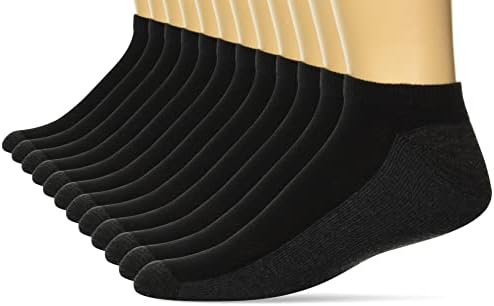 Hanes Men's Socks, X-Temp Cushioned No Show Socks, 12-Pack Hanes