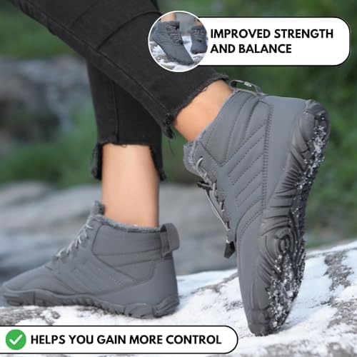  Спортивные ботинки Hike Footwear Caspar Pro - Нескользящие и Водонепроницаемые Зимние Обувь для Пеших Прогулок и Туризма Hike Footwear