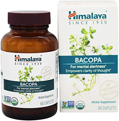 Himalaya Herbal Healthcare Bacopa - 60 Vegetarian Caplets Himalaya Herbal Healthcare