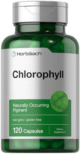 Horbäach Chlorophyll Capsules (Капсулы) | 120 Count | Non-GMO and Gluten Free Supplement | Naturally-Occurring Pigment Horbäach