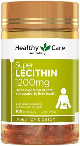 Healthy Care Lecithin 1200mg 100caps Healthy Care