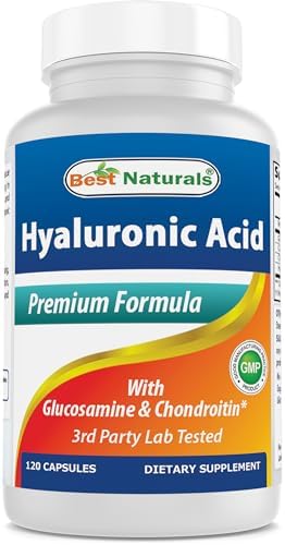 Best Naturals Hyaluronic Acid 100 mg 60 Capsules (Капсулы) - Support Healthy Joints and Youthful Skin Best Naturals