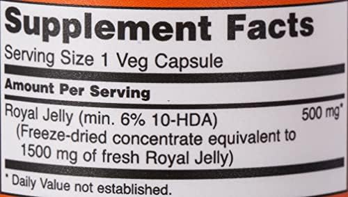 Now Foods Jelly 1500Mg 60 Cap Royal, 60 CT NOW Foods