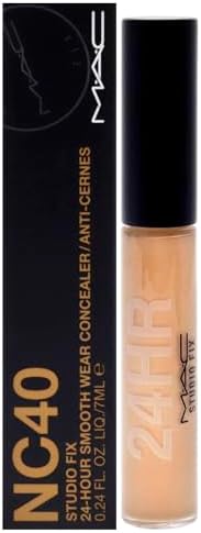 Studio Fix 24-Hour Smooth Wear Concealer - NC40 by MAC for Women - 0.24 oz Concealer MAC