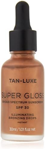 TAN-LUXE Super Gloss with SPF 30 - Illuminating Bronzing Drops (Капли), 30ml - Cruelty & Toxin Free Tan-Luxe