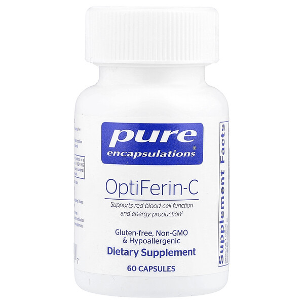 OptiFerin-C, 60 Capsules (Капсулы) Pure Encapsulations