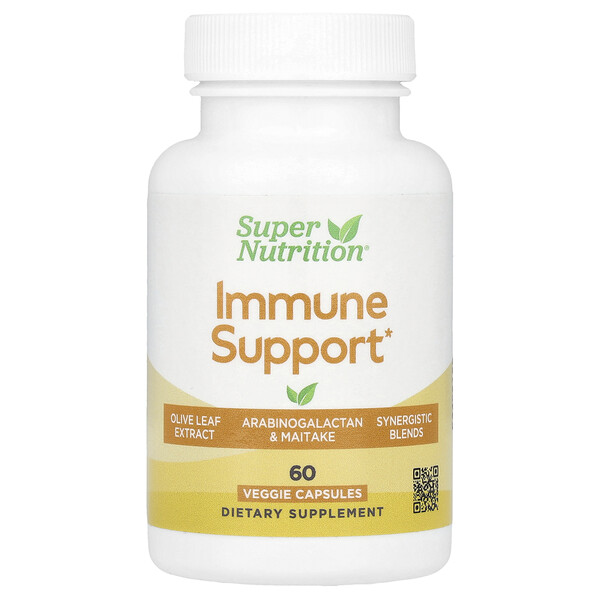 Immune Support, 60  Veggie Capsules (Капсулы на растительной основе) Super Nutrition