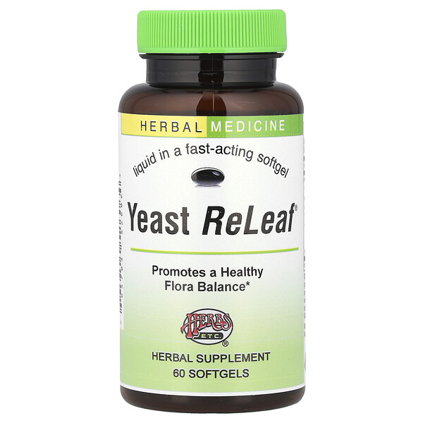 Yeast ReLeaf®, 60 Softgels (Мягкие капсулы) Herbs Etc.