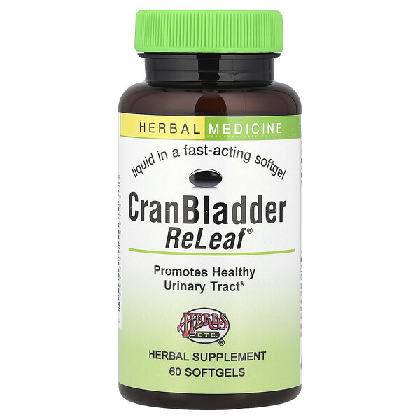 CranBladder ReLeaf®, 60 Softgels (Мягкие капсулы) Herbs Etc.