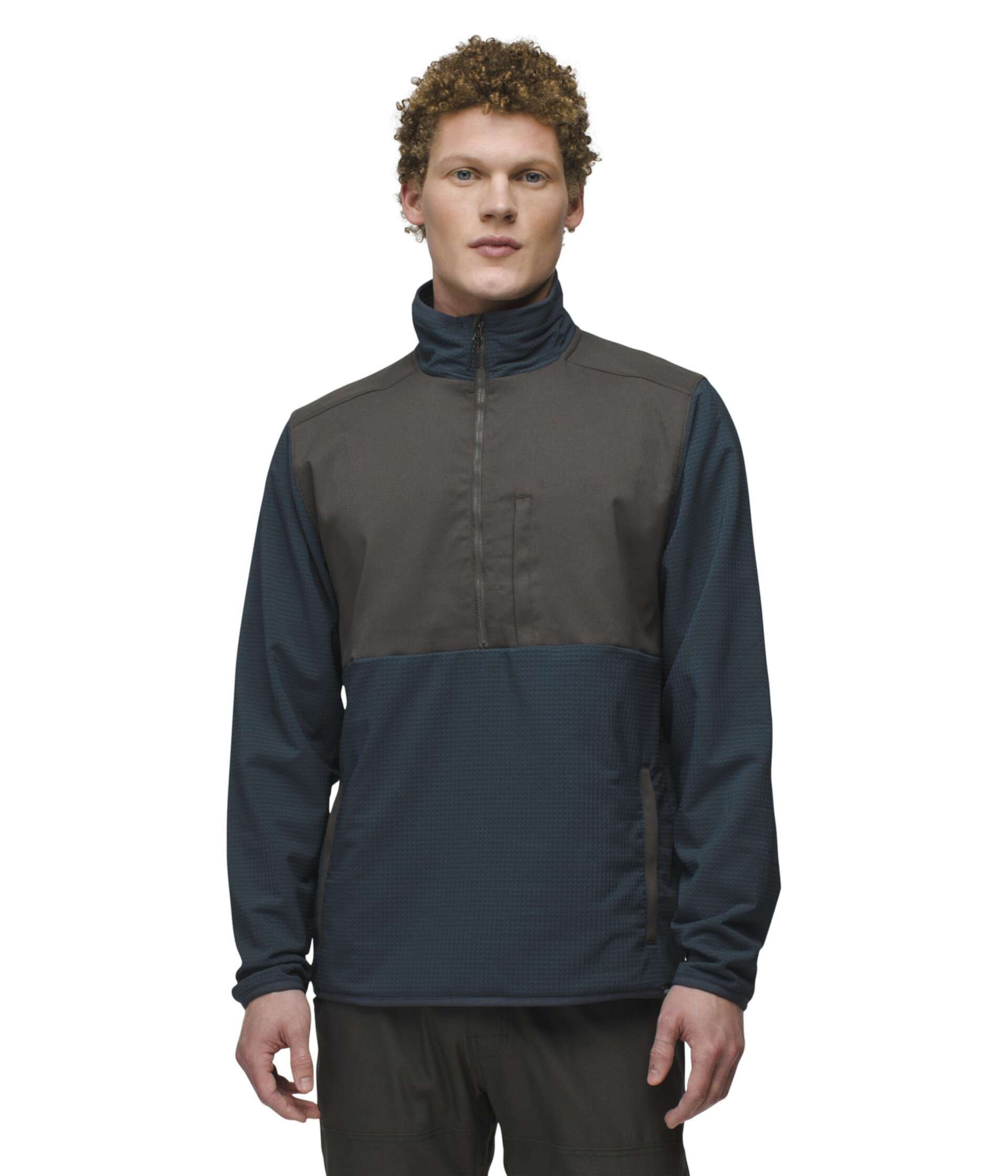 Gridlocked Fleece 1/4 Zip Prana