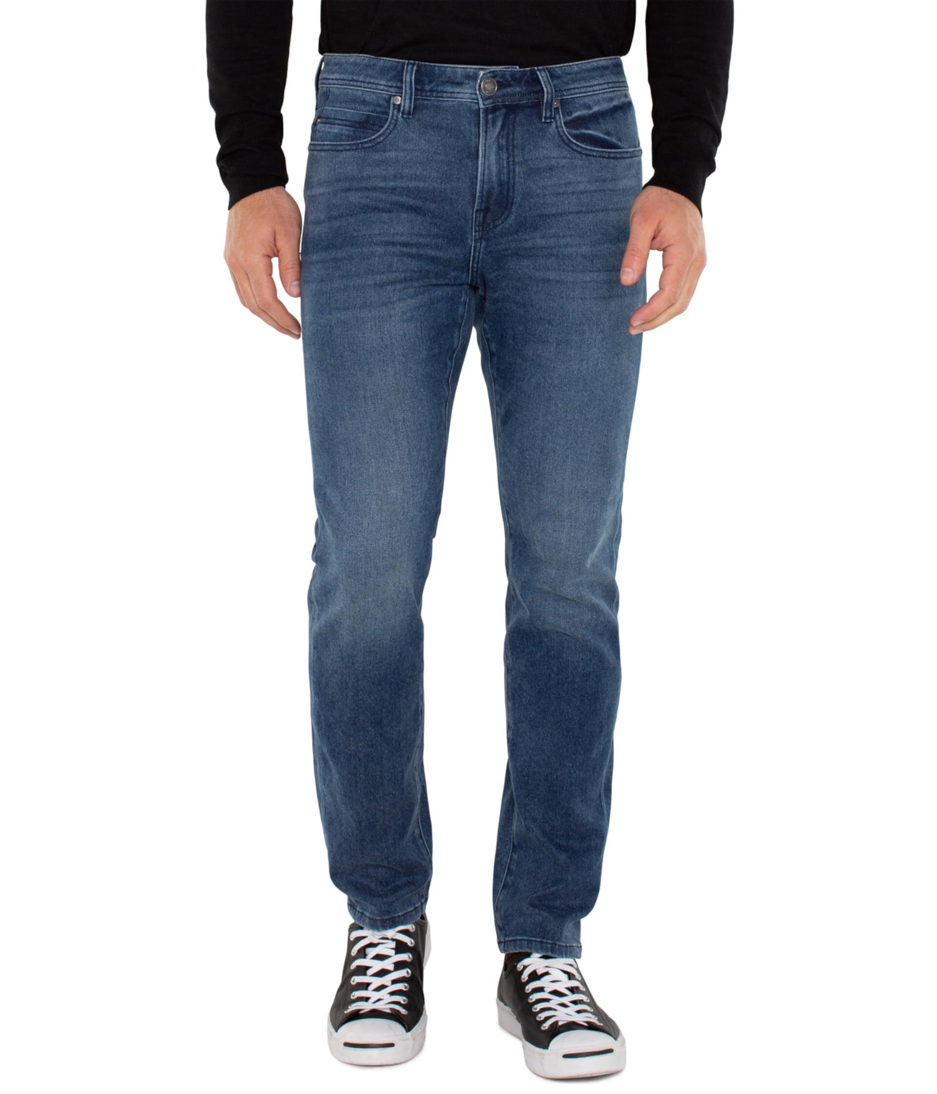 Мужские Широкие джинсы Liverpool Los Angeles Regent Relaxed Straight Denim Liverpool Los Angeles