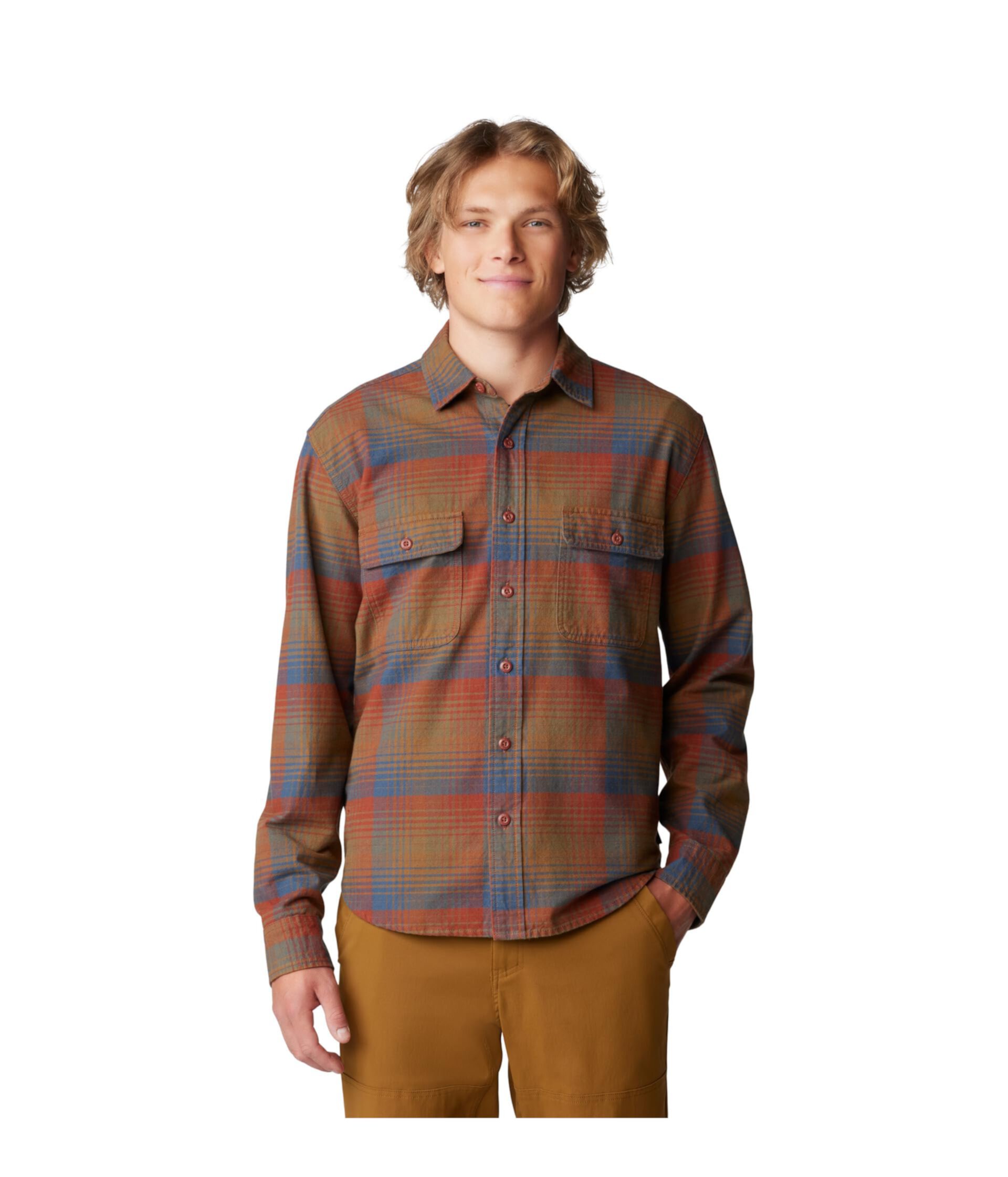 Мужская Повседневная рубашка Mountain Hardwear Dusk Creek™ Flannel Mountain Hardwear