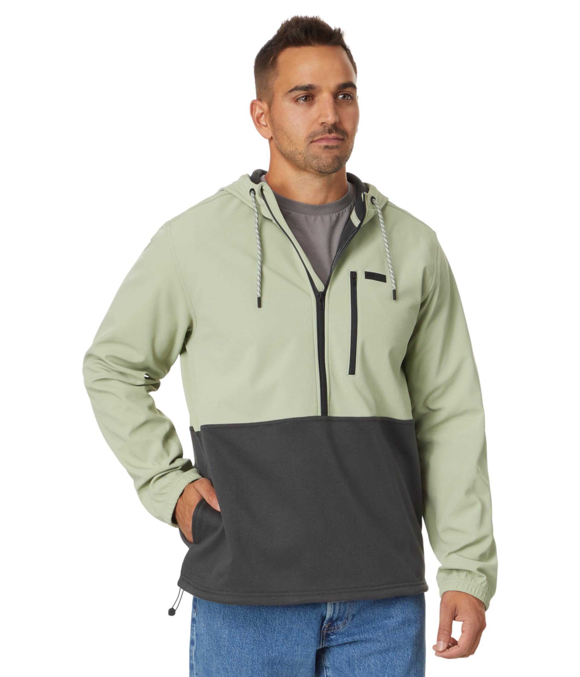 Мужской Пуловер Hurley Surplus Heat 1/2 Zip Hurley