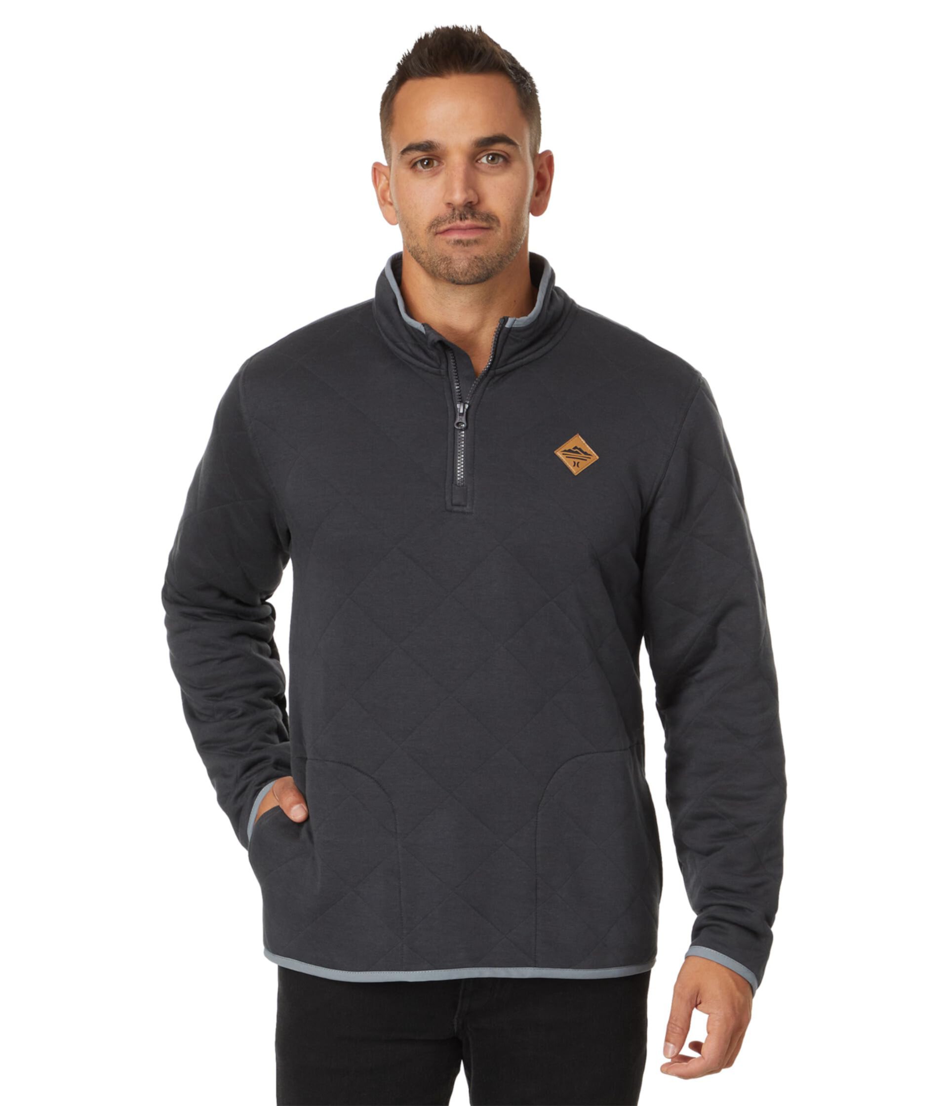 Мужской Пуловер Hurley Middleton Quilted 1/4 Zip Hurley