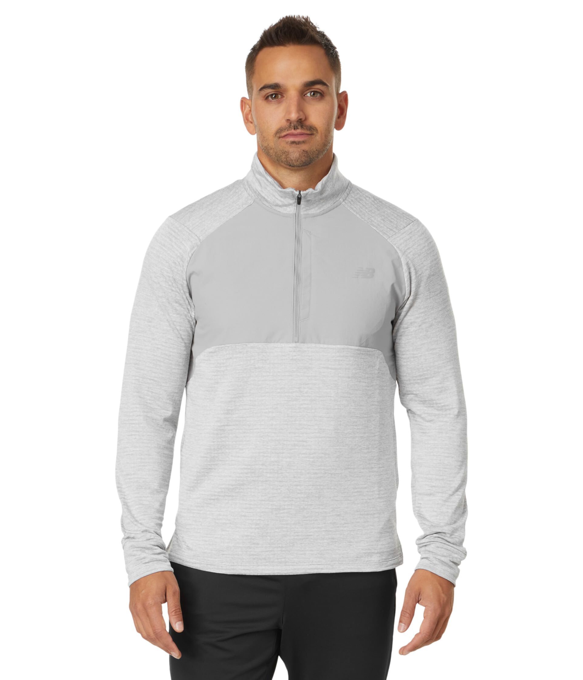 Мужская Футболка New Balance Athletics Heat Grid 1/2 Zip New Balance