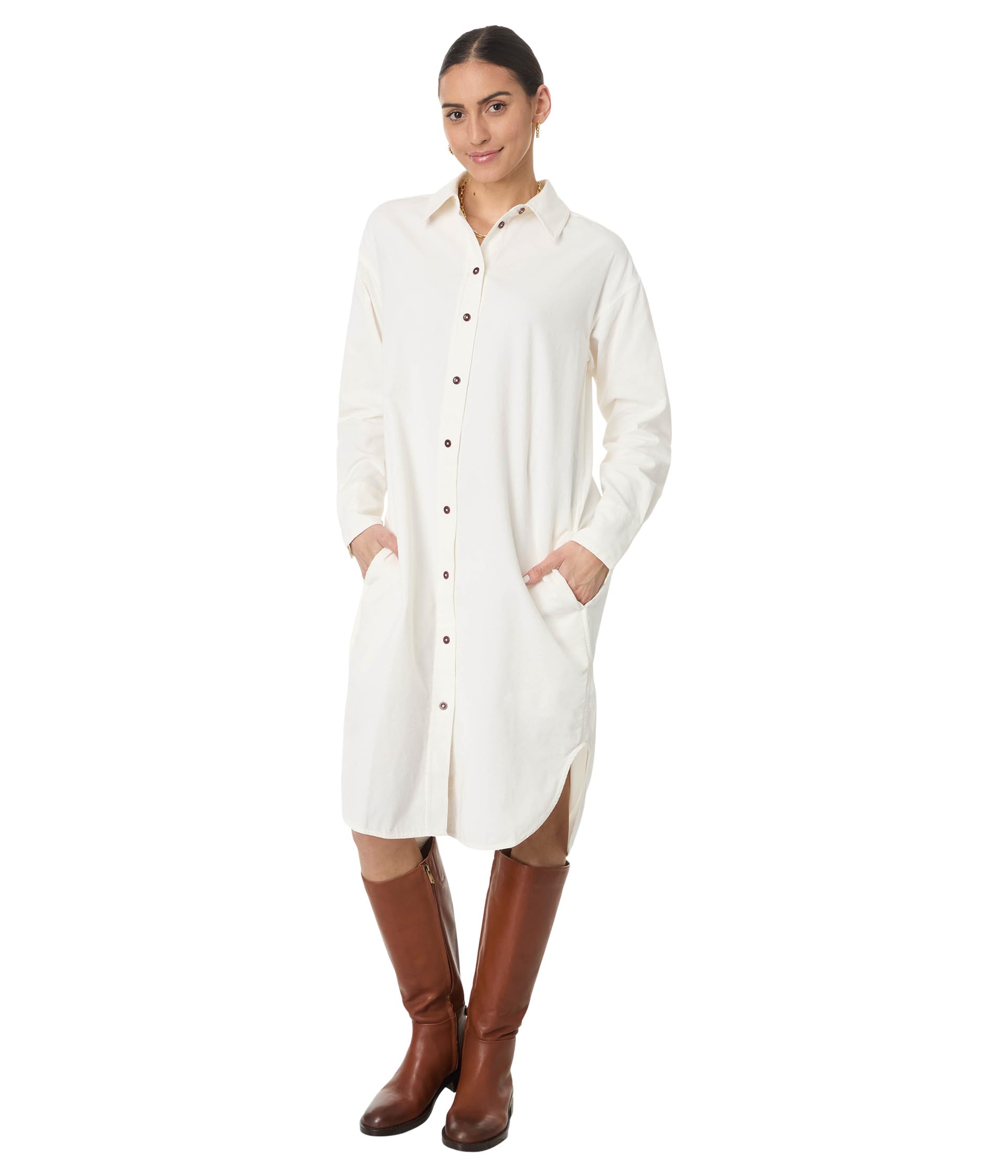 Женское Платье Madewell Korra Shirtdress Cord Madewell