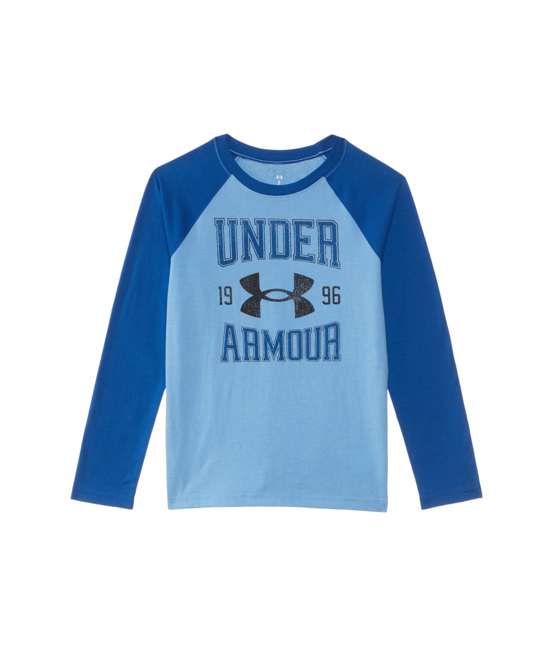 Детская Футболка Under Armour Ua Wordmark Raglan с Длинным Рукавом Under Armour Kids