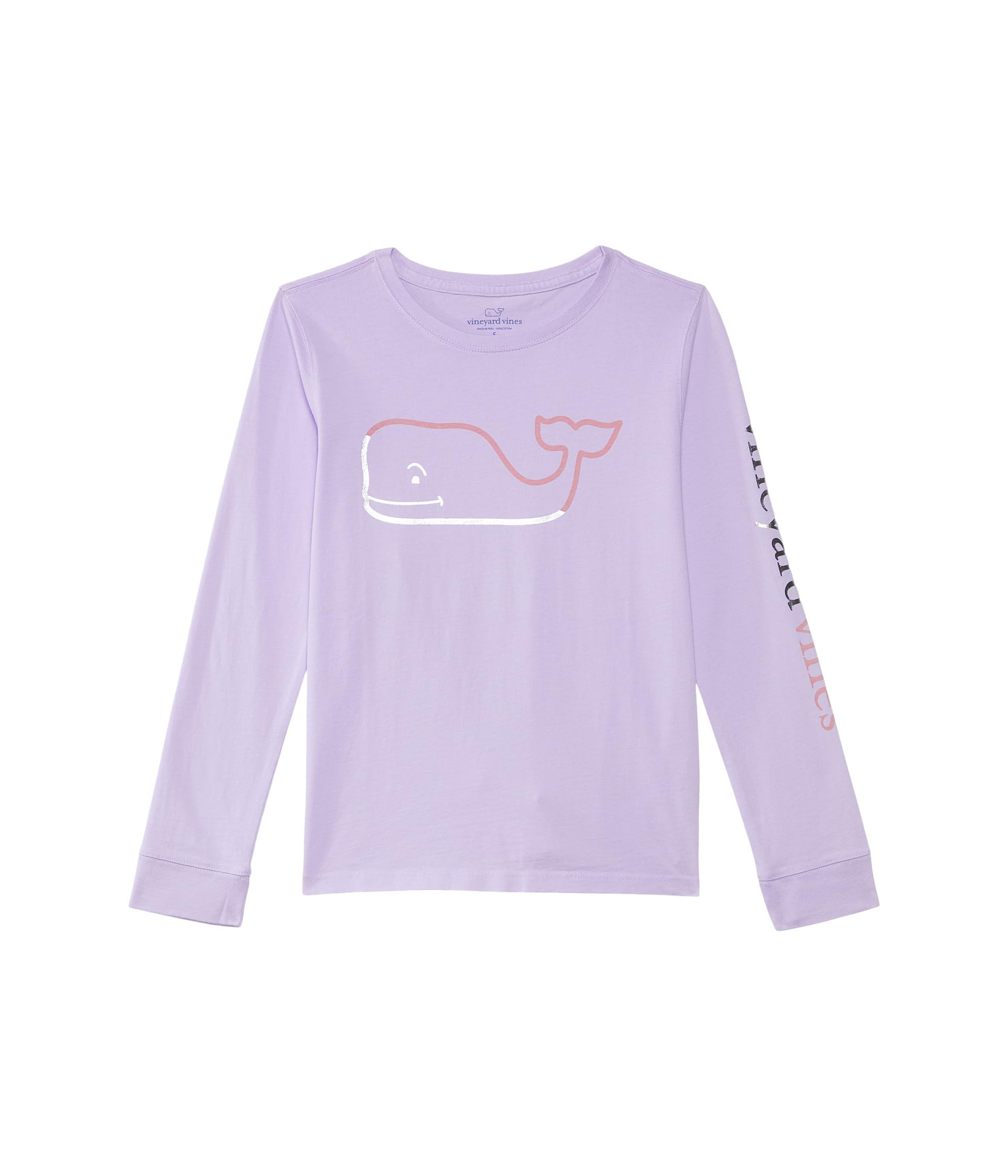 Детская Футболка Vineyard Vines Kids Foil Burgee с Длинным Рукавом Vineyard Vines Kids