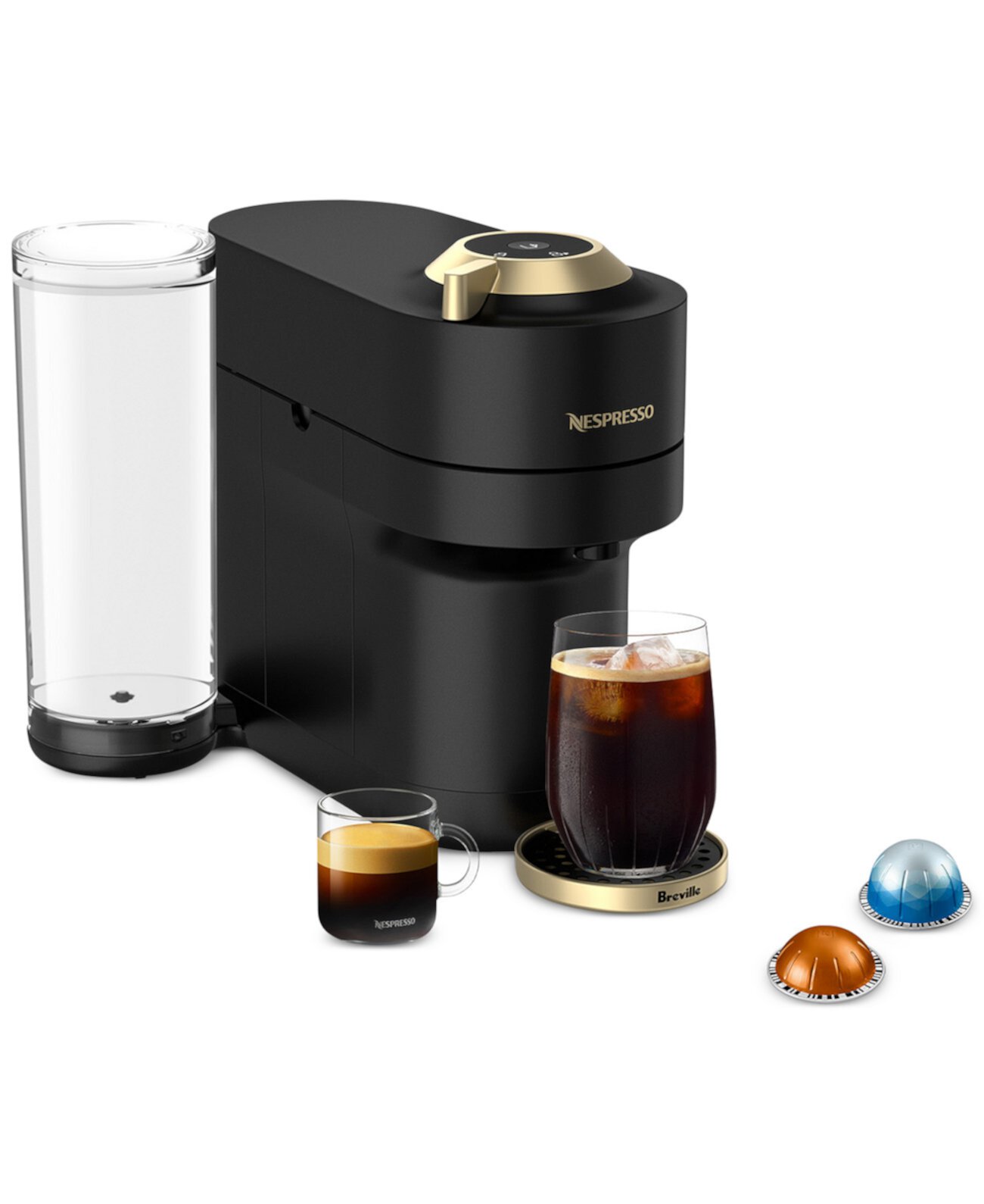 Кофемашина Vertuo Pop+ Deluxe, 5 размеров приготовления, 30 секунд на нагрев Nespresso